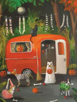 THE DOGS OF HALLOWEEN