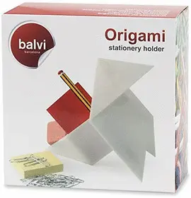 25386 ORGANIZADOR ESCRITORIO, ORIGAMI, PLÁSTICO