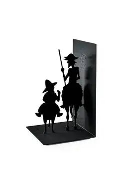 SUJETA LIBROS DON QUIJOTE NEGRO - BALVI