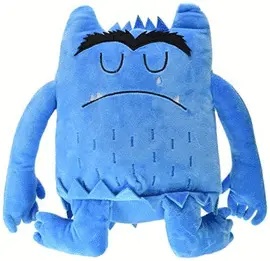 MONSTRUO DE COLORES PELUCHE  AZUL