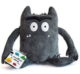 MONSTRUO DE COLORES: PELUCHE GRIS