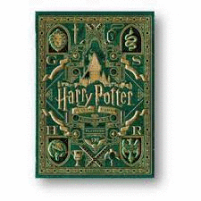 HARRY POTTER PLAYING CARDS - GREEN (SLYTHERIN)