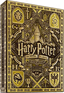 HARRY POTTER PLAYING CARDS - YELLOW (HUFFLEPUFF)