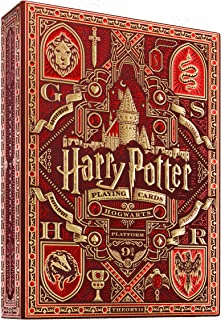 HARRY POTTER PLAYING CARDS - RED (GRYFFINDOR)