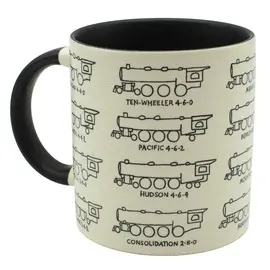 STEAM LOCOMOTIVE MUG - TAZA