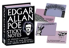 EDGAR ALLAN POE STICKY NOTES BEST SELLER