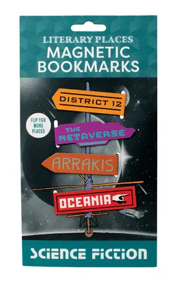 SCI-FI MAGNETIC BOOKMARK SET NEW