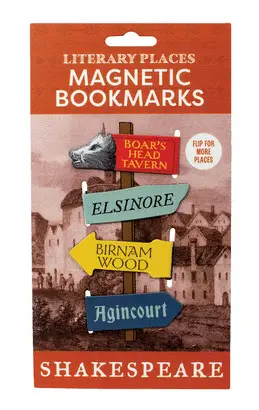 SHAKESPEARE MAGNETIC BOOKMARK SET NEW