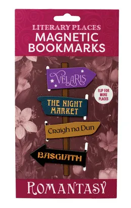 ROMANTASY MAGNETIC BOOKMARK SET NEW