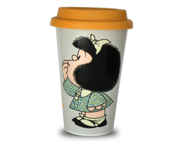 Taza Mafalda Amarillo – Mayorista Anni Toon