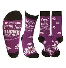 SOCKS - OMG MY MOTHER