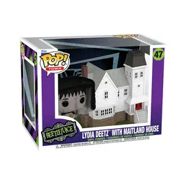 BEETLEJUICE LYDIA DEETZ WITH MAITLAND HOUSE POP! TOWN #47