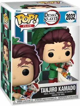 FUNKO POP! DEMON SLAYER TANJIRO KAMADO (HOLIDAY) PLUS #2032
