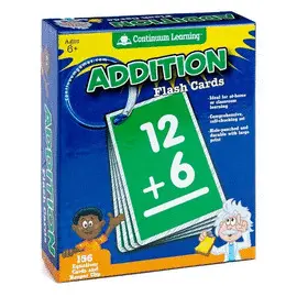 FLSH CARD-ADDITION FLASH CARDS - CONTINUUM LEARNING