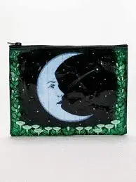 MOON ZIPPER POUCH