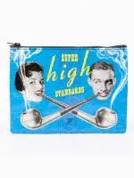 SUPER HIGH ZIPPER POUCH
