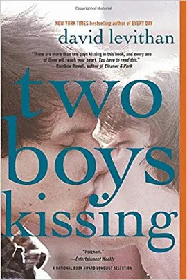 TWO BOYS KISSING