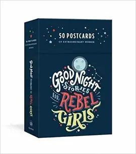 GOOD NIGHT STORIES FOR REBEL GIRLS: 50 POSTCARDS