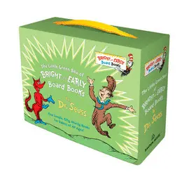 LITTLE GREEN BOX OF BRIGHT AND EARLY BOARD BOOKS
