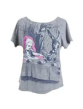 ALICE IN WONDERLAND WOMEN'S RELAXED FIT T-SHIRT X-LARGE