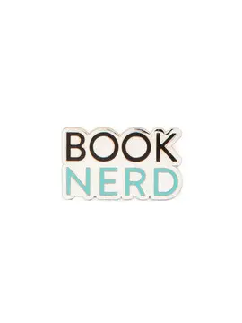 BOOK NERD ENAMEL PIN