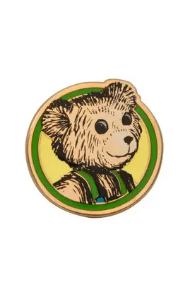 CORDUROY ENAMEL PIN