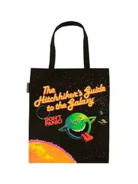 THE HITCHHIKER'S GUIDE TO THE GALAXY TOTE BAG