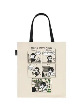 SARAH'S SCRIBBLES - HOW I SPEND MONEY TOTE BAG