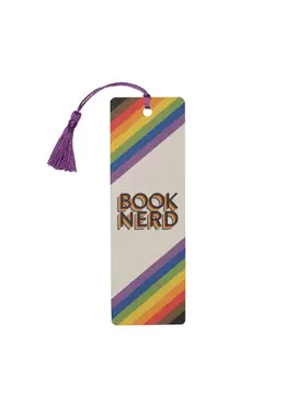 BOOK NERD PRIDE BOOKMARK