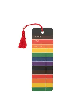 LIBRARY CARD PRIDE BOOKMARK