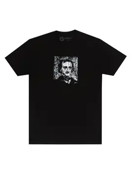 EDGAR ALLAN POE MELANCHOLY MEDIUM UNISEX T-SHIRT