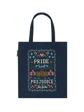 PRIDE AND PREJUDICE (PUFFIN IN BLOOM) TOTE BAG