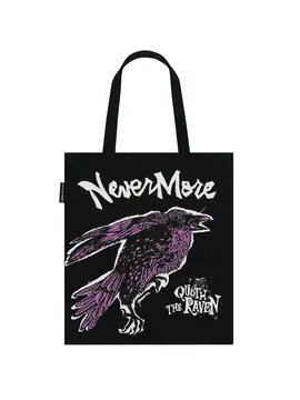 EDGAR ALLAN POE NEVERMORE TOTE BAG