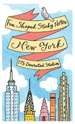 NEW YORK CITY SHAPED STICKY NOTES