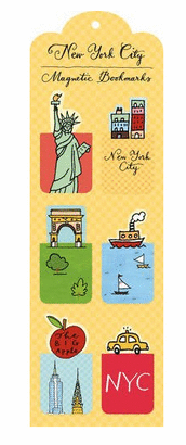 NEW YORK CITY MAGNETIC BOOKMARKS