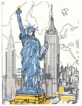 NEW YORK LIBERTY HANDMADE JOURNAL