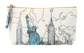 NEW YORK LIBERTY HANDMADE POUCH