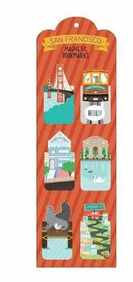 SAN FRANCISCO MAGNETIC BOOKMARKS