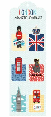 LONDON MAGNETIC BOOKMARK