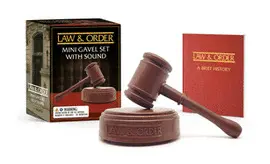 LAW & ORDER: MINI GAVEL SET WITH SOUND (RP MINIS)