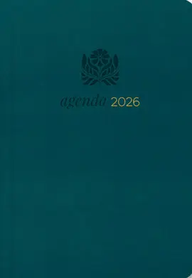 AGENDA 2026 MUJERES- TAPA DURA - PU TURQUESA