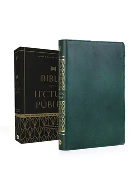 Nbla, Biblia para la Lectura Pública, Versificada, Letra Gigante, Piel de Cabra, Verde