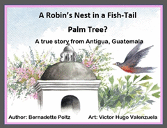 A ROBIN’S NEST IN A FISHTAIL PALM TREE?