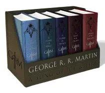 A SONG OF ICE AND FIRE LEATHER CLOTH BOXED SET
