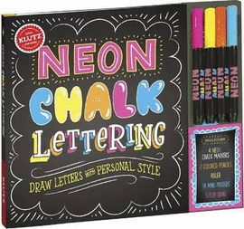 NEON CHALK LETTERING: DRAW LETTERS WITH PERSONAL STYLE