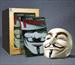 V FOR VENDETTA DELUXE COLLECTOR SET, BOOK AND MASK SET