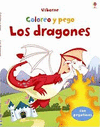LOS DRAGONES. COLOREO Y PEGO