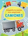 Camiones. Completa la Escena (Con Pegatinas)
