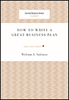 HOW TO WRITE A GREAT BUSINESS PLAN