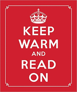 KEEP WARM AND READ ON BLANKET